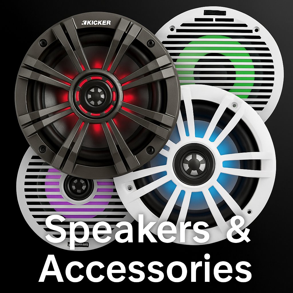 Marine Speakers and Audio Accesories