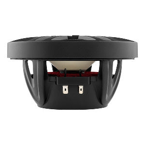 Marine-grade DS18 HYDRO 8 inch black coaxial speakers with LED lighting