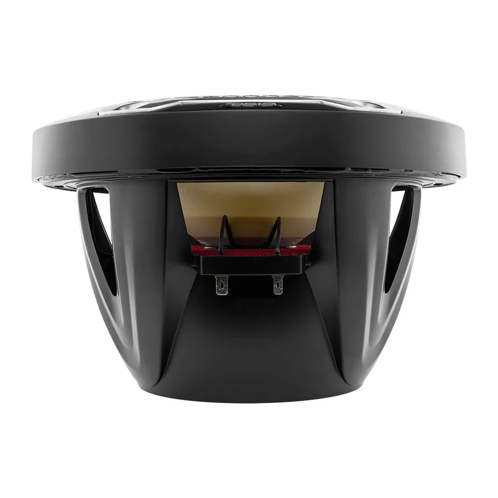 DS18 HYDRO 10 inch marine subwoofer black with RGB illumination for boats
