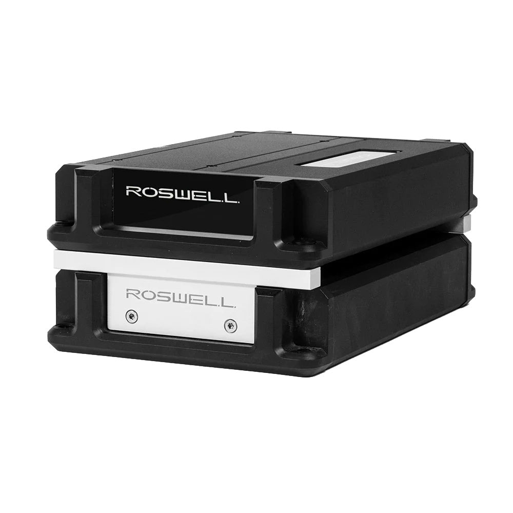 Roswell R1 Amp Spacers – Billet Aluminum Pair (Marine Amplifier Mounts)