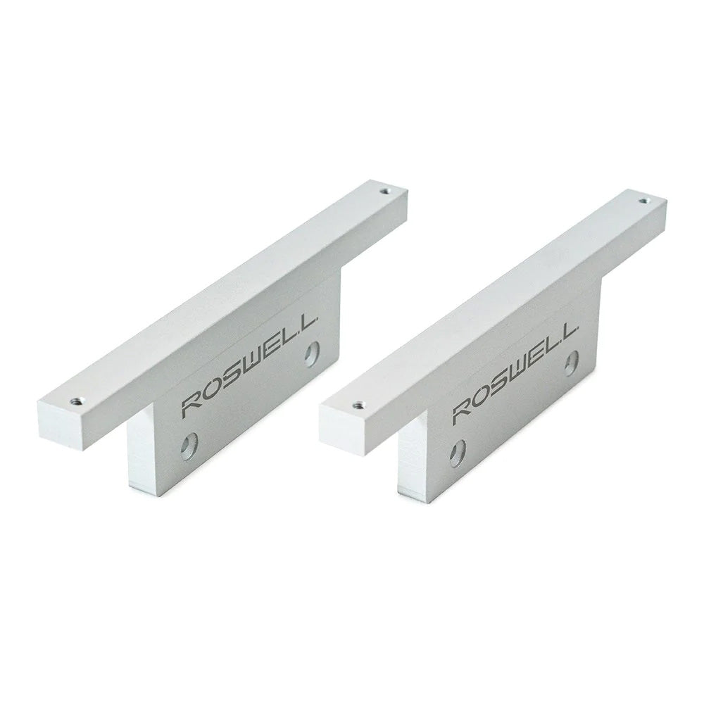 Roswell R1 Amp Spacers – Billet Aluminum Pair (Marine Amplifier Mounts)
