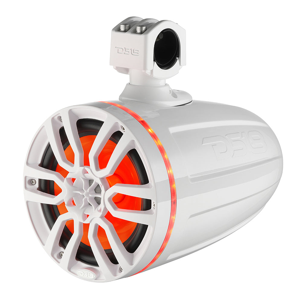 DS18 NXL-X8TP/WH 8 inch wakeboard tower speaker white with RGB LEDs