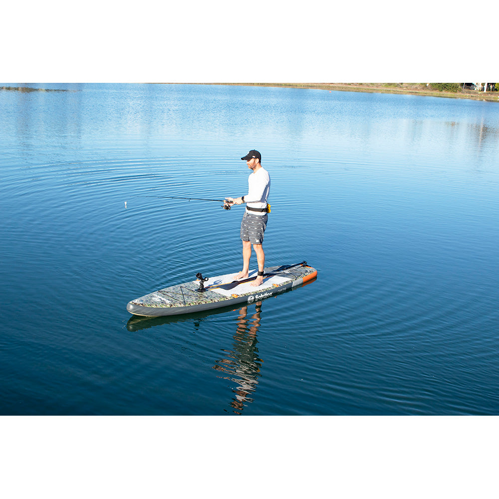 Solstice 11’6” Drifter Fishing Inflatable Paddleboard Kit – Stand-Up SUP for Lakes, Rivers & Coastal Adventures