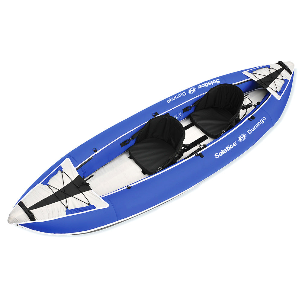 Solstice Durango Inflatable Kayak – 1–2 Person Tandem Kayak Kit for Lakes, Rivers & Coastal Adventures
