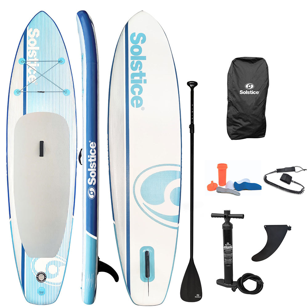 Solstice Watersports 10’6” Cruiser Inflatable SUP Kit – Blue