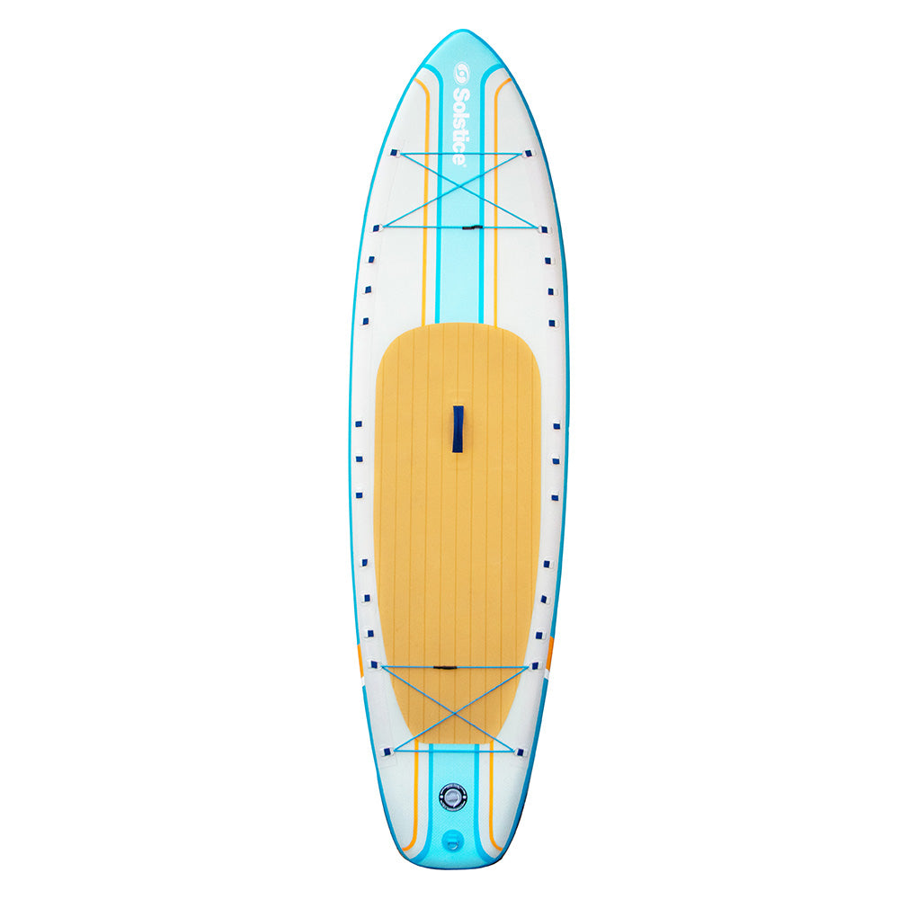 Solstice Watersports 10’6” Rambler Inflatable SUP/Kayak 2-in-1 Kit – Orange