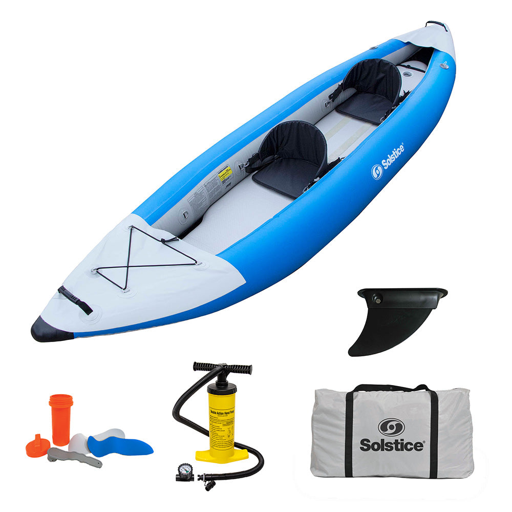 Solstice Watersports Flare Inflatable 2-Person Kayak Kit