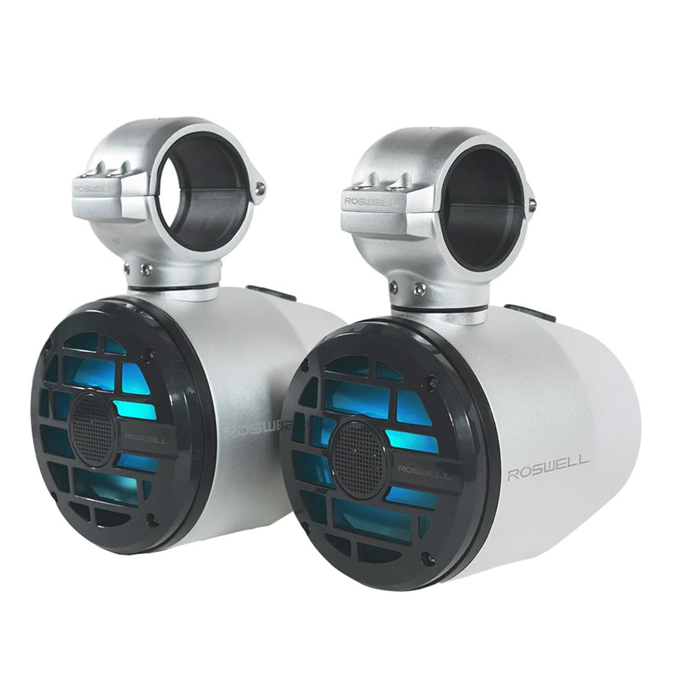 Roswell R 6.5” Marine Tower Speakers – Anthracite Grille | 60W RMS / 120W Peak Power
