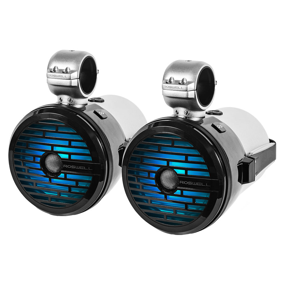 Roswell R1 8” Tower Speakers – Black: