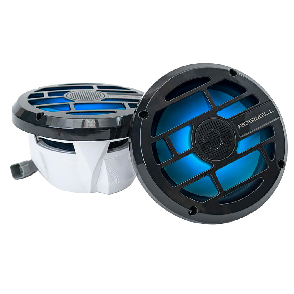 Roswell R-Series 7.7” Marine Speakers – Anthracite Grille | 80W RMS / 160W Peak Power
