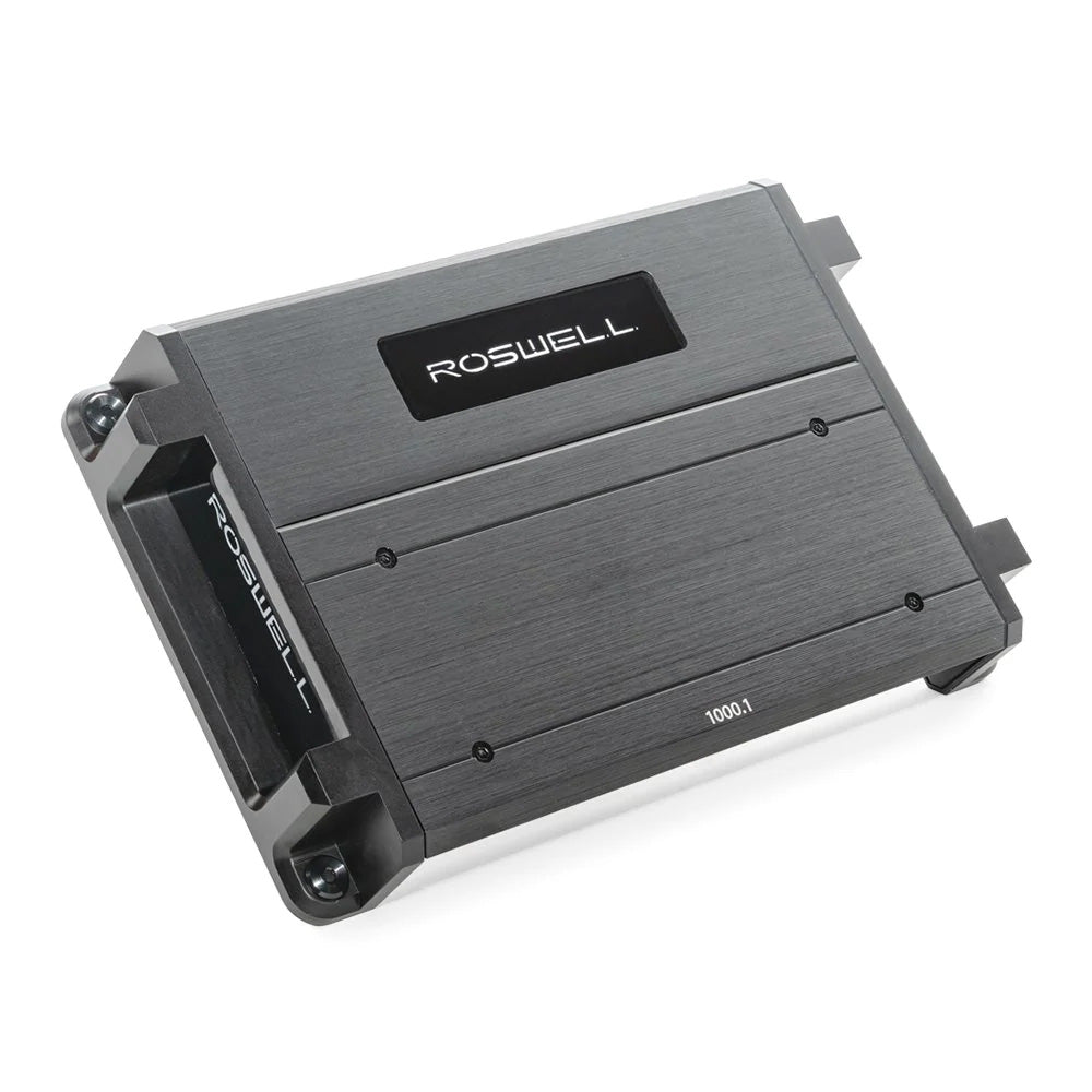 Roswell R1 1000.1 Mono-Block Marine Amplifier | High-Power Subwoofer Amp