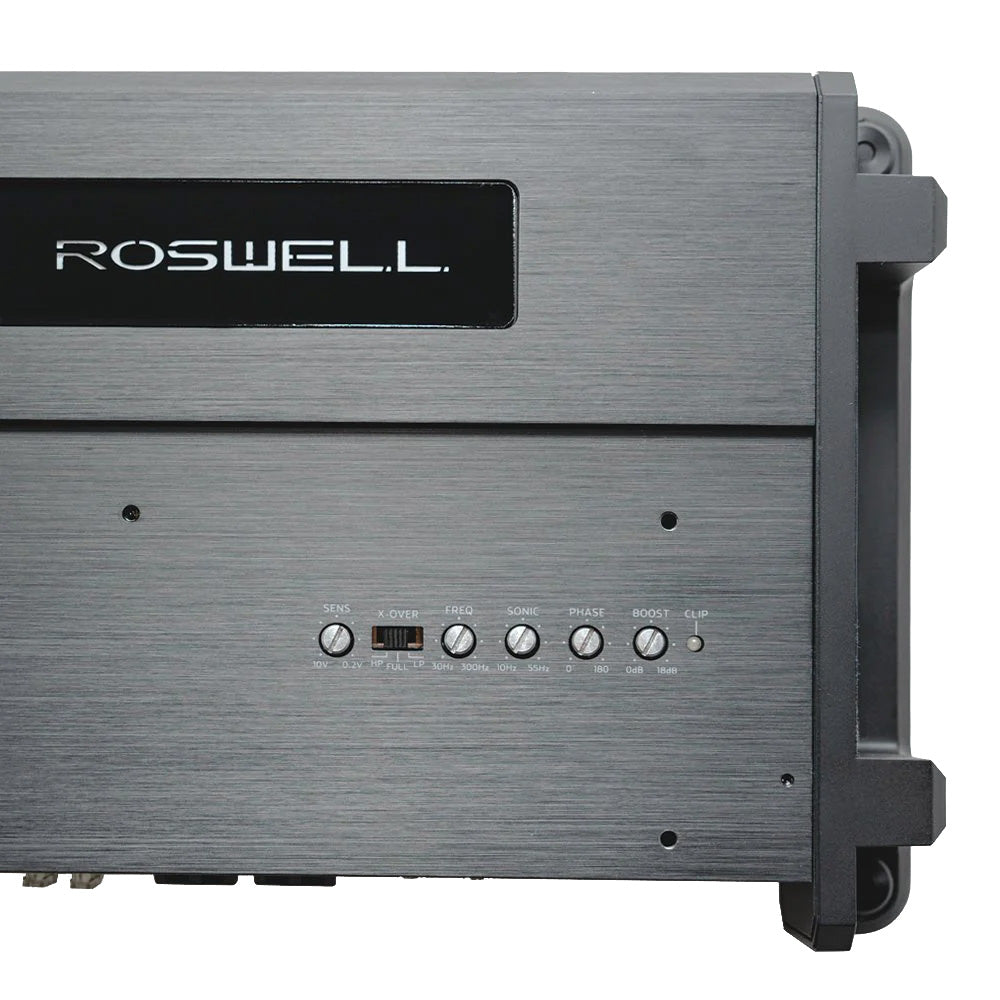 Roswell R1 550.2 2-Channel Marine Amplifier | Class D Power for Tower or Cabin Speakers