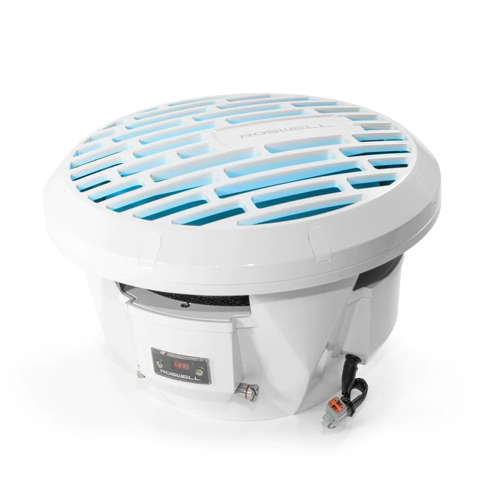 Roswell R1 12” Marine Subwoofer – White | 500W RMS / 1000W Peak Power
