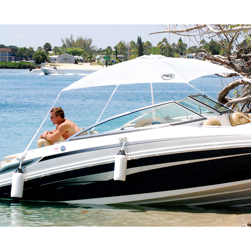 Taylor Made AnchorShade® III – White | Portable Marine Sunshade Umbrella