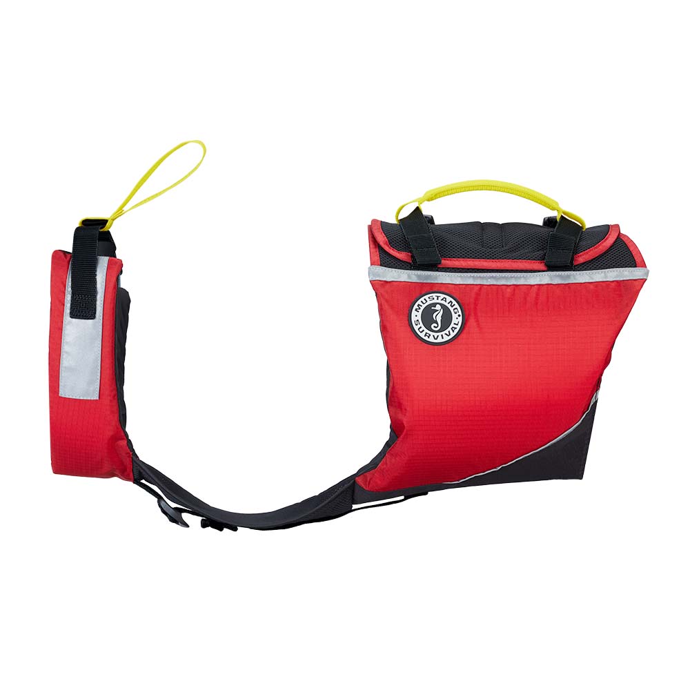🐾 Underdog Dog Life Jacket – XS (Red/Black)
