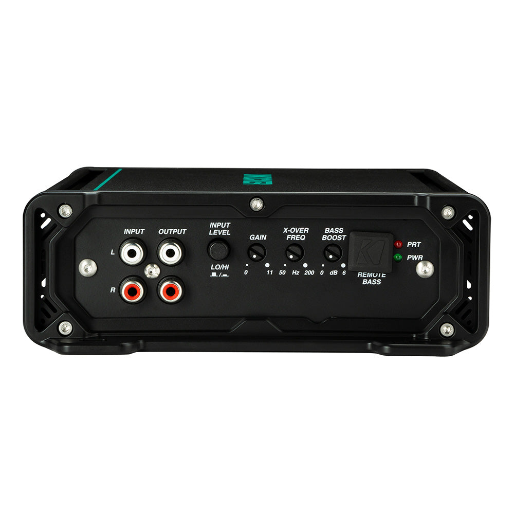 KICKER KMA800.1 800W Marine Mono Subwoofer Amplifier – Weather-Resistant