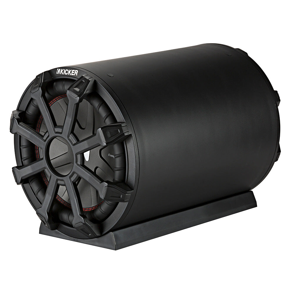 KICKER TB10 10” Weather-Proof Subwoofer Enclosure with Passive Radiator – 2-Ohm or 4-Ohm