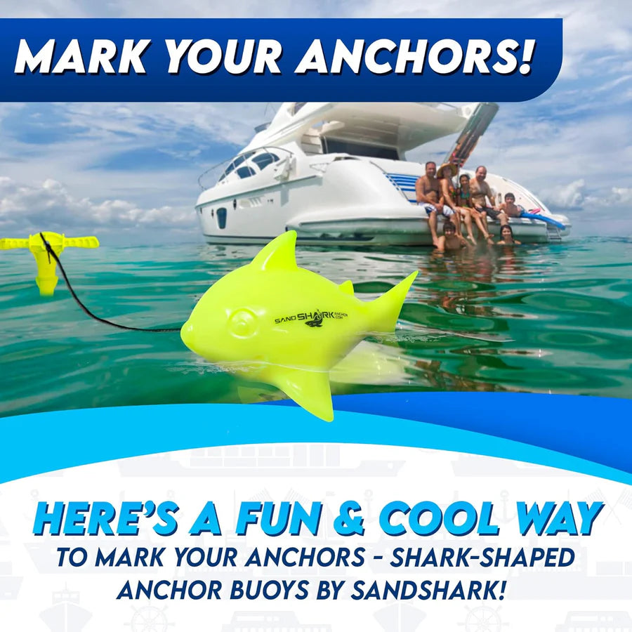 SandShark Marker Buoy – Floating Location & Anchor Spot Marker