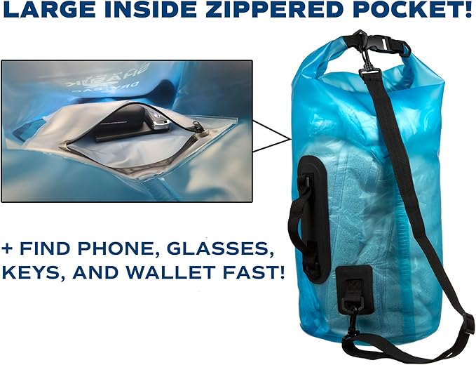 SandShark 20L Dry Bag – Ultimate Waterproof Protection for Your Gear